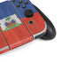 Haiti Flag Distressed Nintendo Switch OLED (2021) Skin